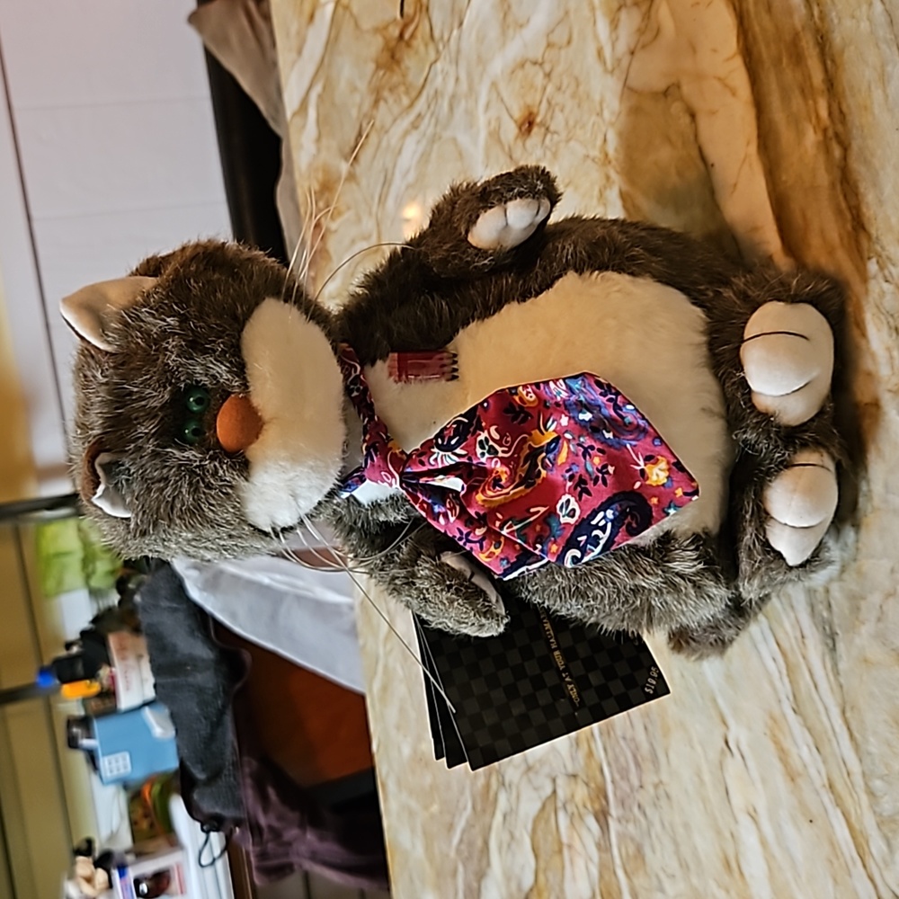 Hallmark Lester the Wiz Cat Plush Animal